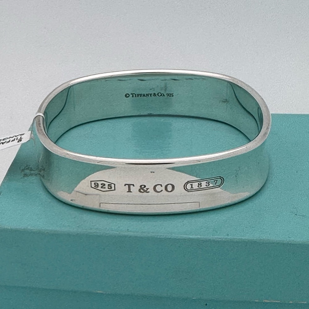 Tiffany & Co 1837 wide bangle